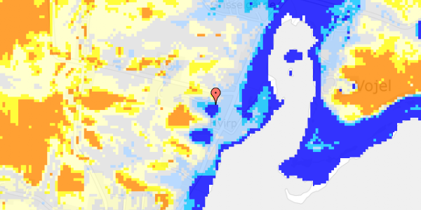 Ekstrem regn på Husvej 5