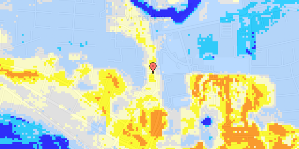 Ekstrem regn på Bøgehaven 2A, 1. th