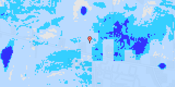 Ekstrem regn på Vejlevej 20A