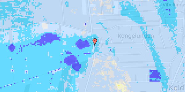 Ekstrem regn på Skovsgårdsvej 83