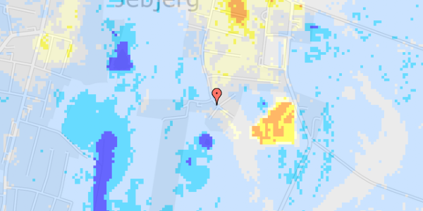 Ekstrem regn på Søndervænget 84