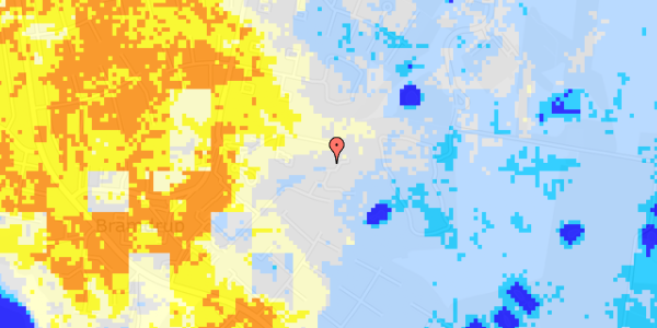 Ekstrem regn på Centervej 11B