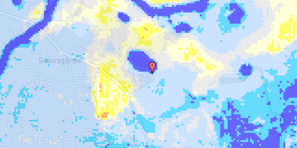 Ekstrem regn på Nørregårds Alle 28