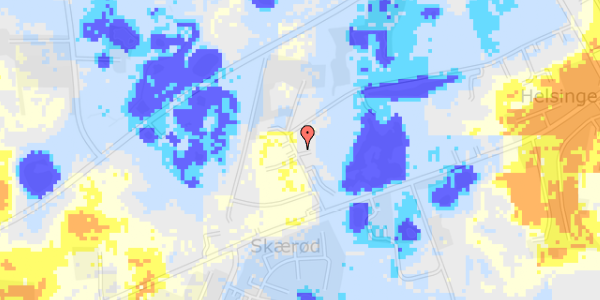 Ekstrem regn på Industrivej 6