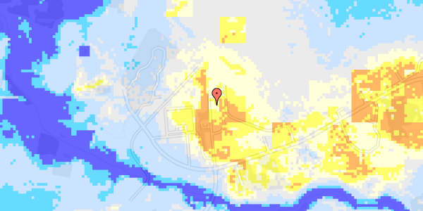 Ekstrem regn på Rullebanen 49