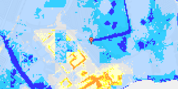 Ekstrem regn på Hf. Bergmannshave 3