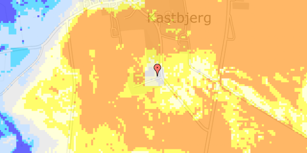 Ekstrem regn på Pedersmindevej 24