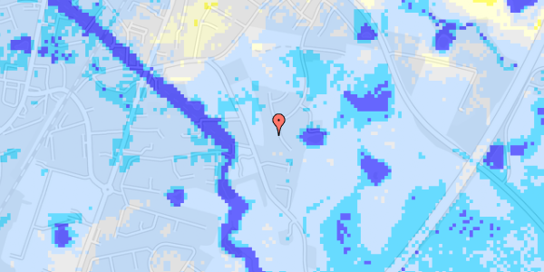 Ekstrem regn på Lauritshøj 290