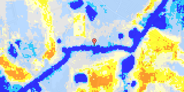 Ekstrem regn på Frugtlunden 12