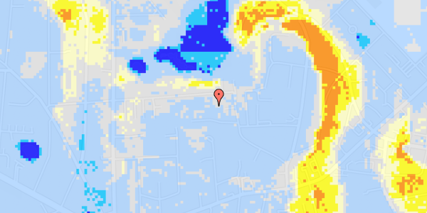 Ekstrem regn på Ordrup Have 8