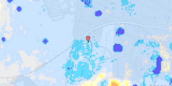 Ekstrem regn på Brovangsvej 71