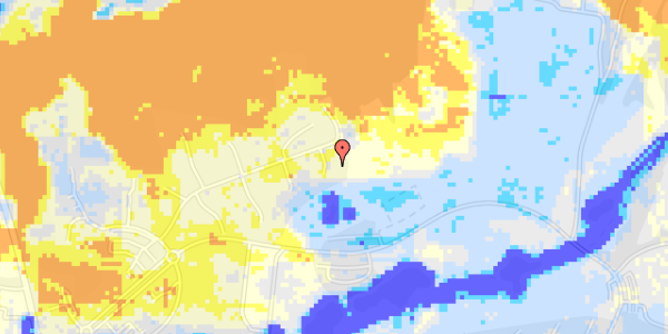 Ekstrem regn på Kildebjerg Skovvej 82