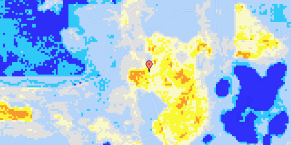 Ekstrem regn på Parcelvej 53