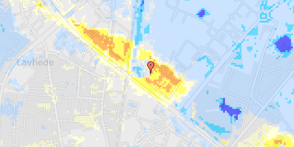 Ekstrem regn på Ivar Lundgaards Vej 11, st. 