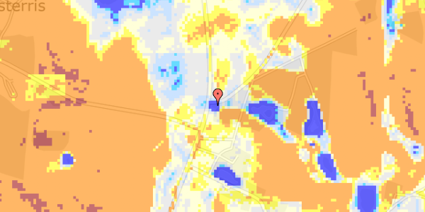 Ekstrem regn på Testrupvej 140