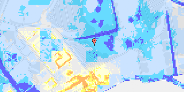 Ekstrem regn på Hf. Bergmannshave 14