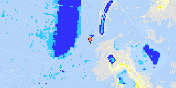 Ekstrem regn på Nyropsgade 51, 1. 