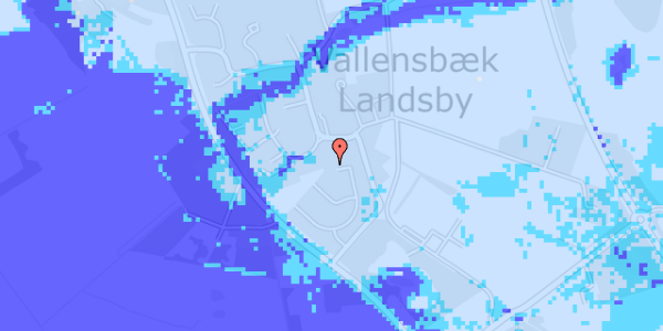 Ekstrem regn på Møllestensvej 23