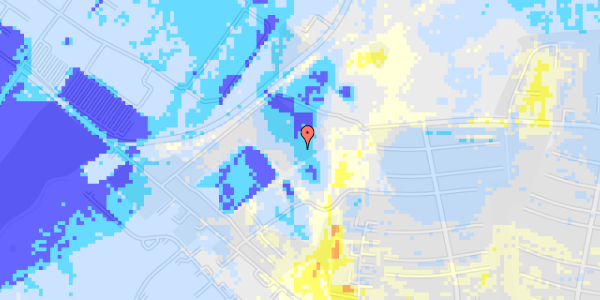 Ekstrem regn på Lindøgårdsvej 102