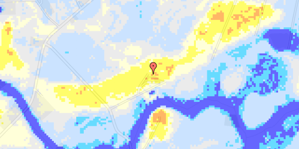 Ekstrem regn på Nørregårdsvej 44