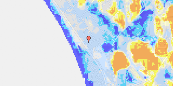 Ekstrem regn på Vibæk Strandvej 12A, st. 