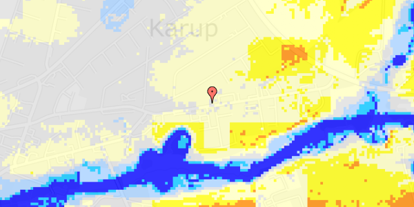 Ekstrem regn på Gl. Banevej 7