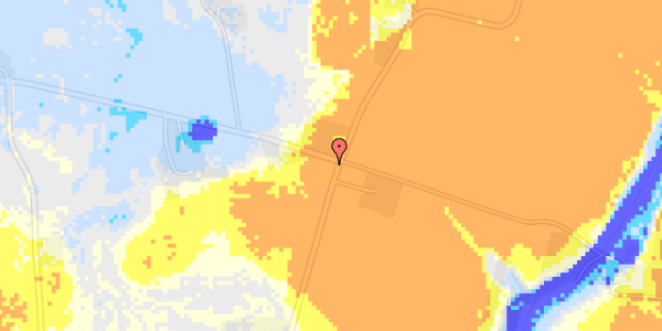 Ekstrem regn på Trabjergvej 4A