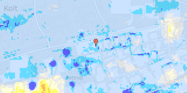 Ekstrem regn på Bøgekildevej 28C, st. 13