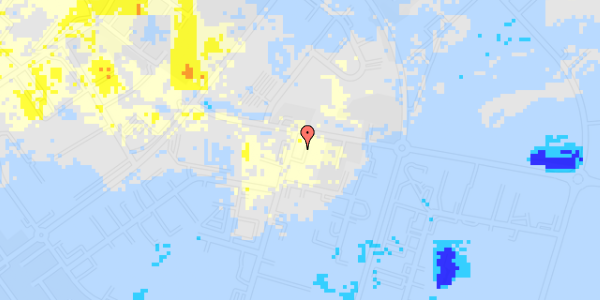 Ekstrem regn på Lollandsvej 1