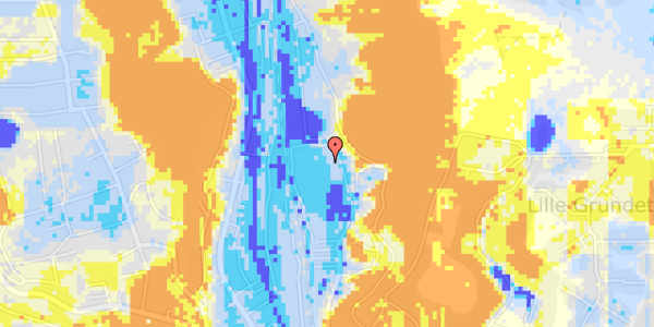 Ekstrem regn på Nordbanen 47