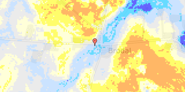 Ekstrem regn på Amtsvejen 28