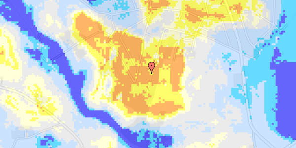 Ekstrem regn på Langekærgårdsvej 34