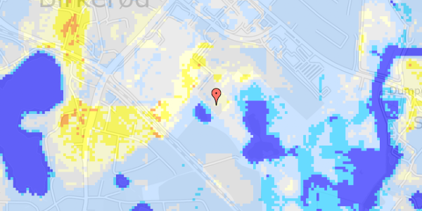 Ekstrem regn på Søndervangen 56B, 1. 19