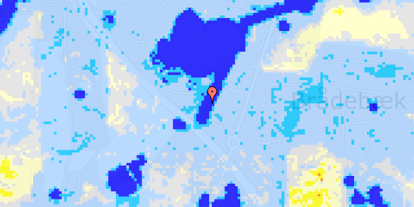 Ekstrem regn på Hyldestykket 16