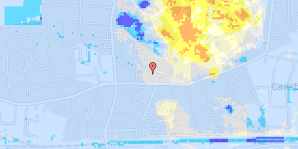 Ekstrem regn på Kirstinedalsvej 3, 5. th