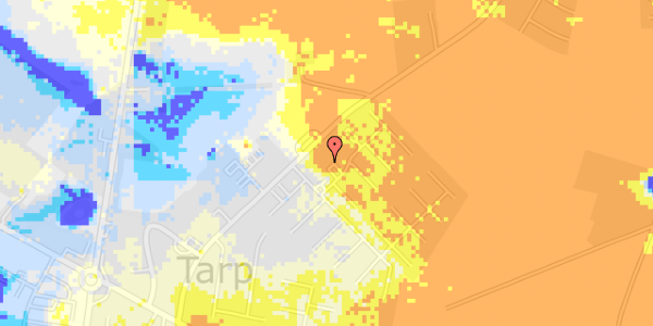 Ekstrem regn på Landlystvej 2, st. 11