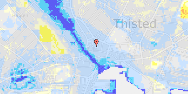 Ekstrem regn på Markstræde 16