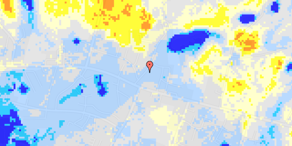 Ekstrem regn på Postkrogen 4