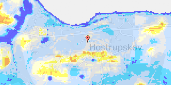 Ekstrem regn på Hvilehøjvej 9