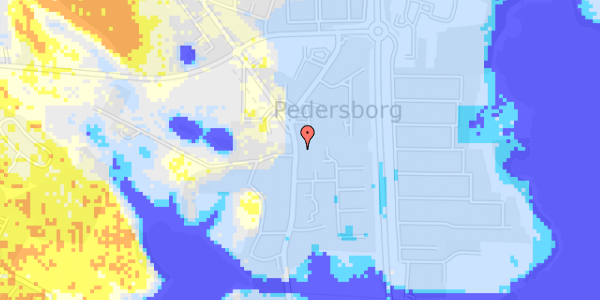 Ekstrem regn på Pedersborg Torv 8