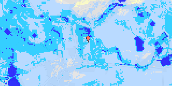 Ekstrem regn på Lundager 69