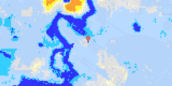 Ekstrem regn på Søhusvej 68