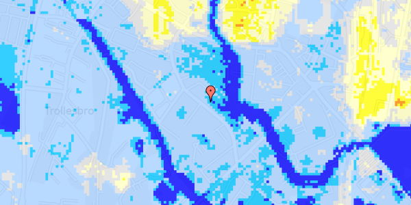 Ekstrem regn på Godthåbsvej 11