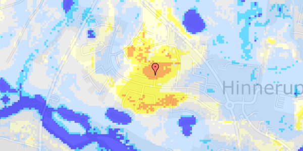 Ekstrem regn på Harebakken 13