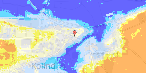 Ekstrem regn på Bredgade 35