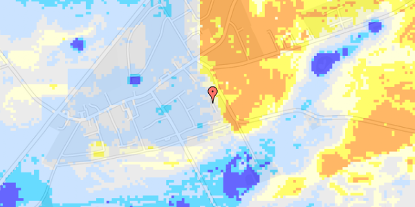 Ekstrem regn på Amstrupgårdsvej 10