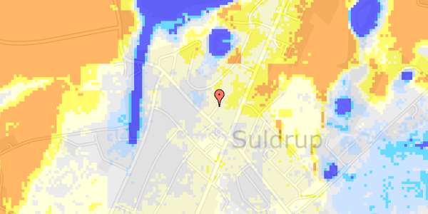 Ekstrem regn på Stensbovej 3