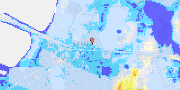 Ekstrem regn på Brohaverne Havekoloni 21