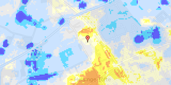 Ekstrem regn på Tofte Industri 17