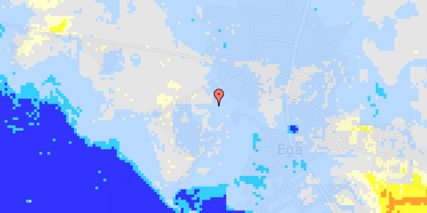 Ekstrem regn på Egå Mosevej 27, st. 57